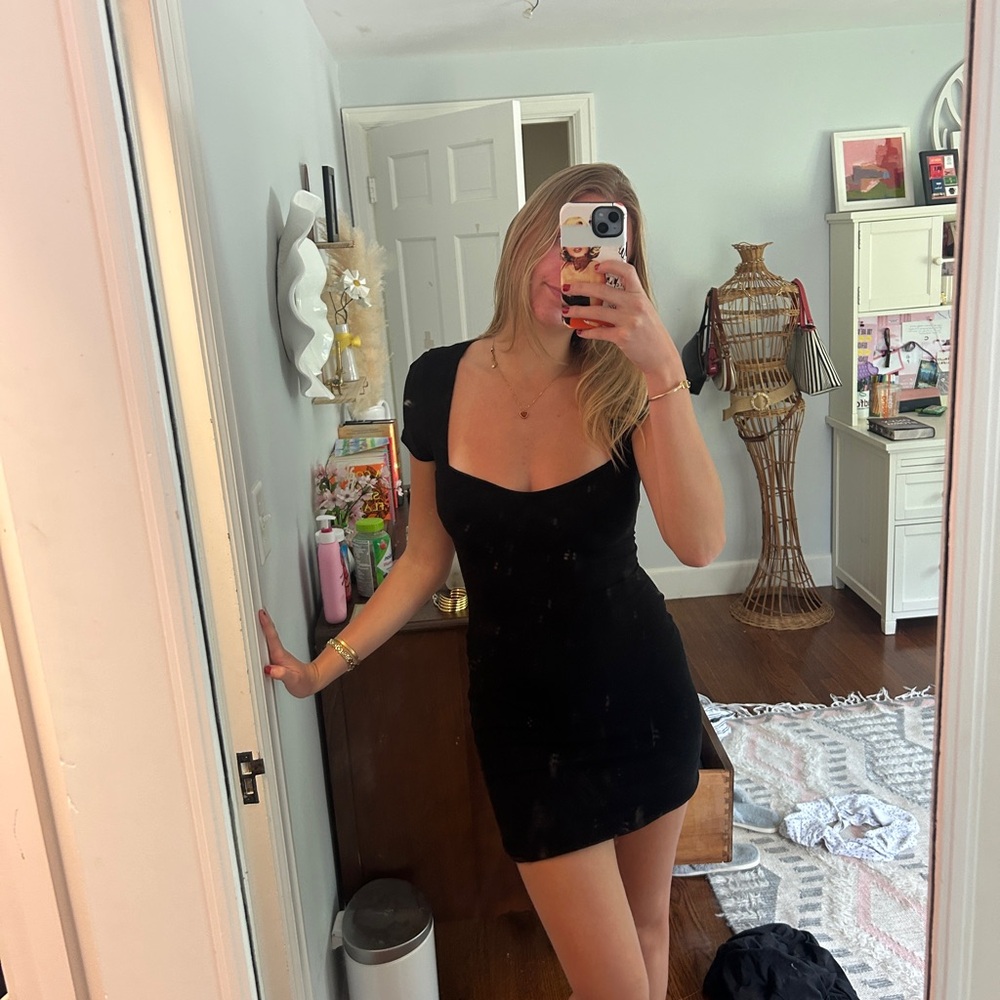 Little Black Dress with cut out back